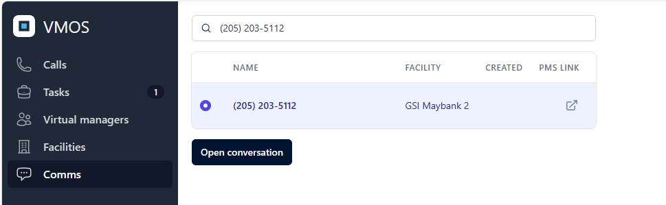 VMOS-Making an Outgoing Phone Call – StoreEase